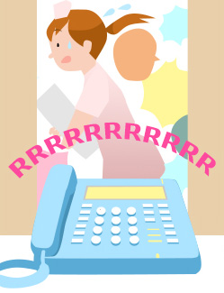 急な休診日の通知ができない