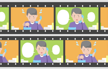 在宅スタッフの多いweb会社の場合