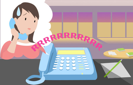 急な休診日の通知ができない